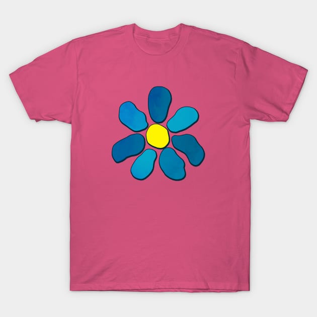 JAMES FLOWER T-Shirt by KIMIDIGI